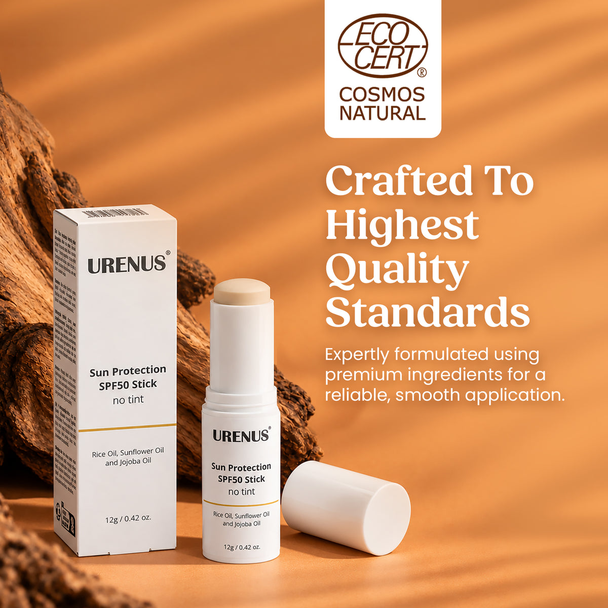 Sun Protection SPF50 Stick, No Tint - 12 g