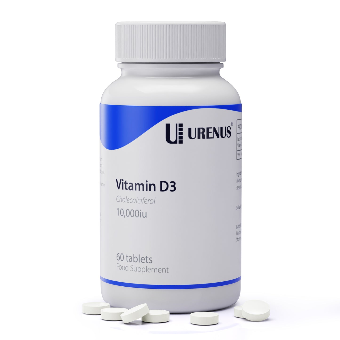 Vitamin D3 10,000 IU 60 Tablets