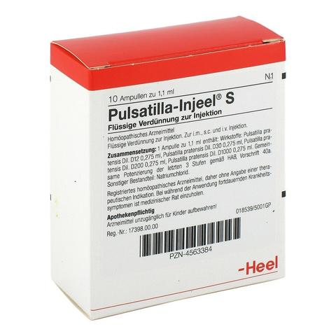 Pulsatilla Injeel 10 Ampoules-Similius