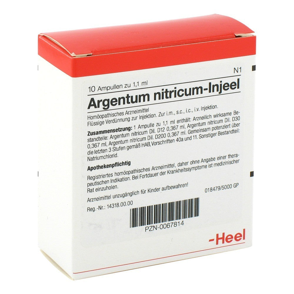 Argentum Nitricum 10 Ampoules-Similius