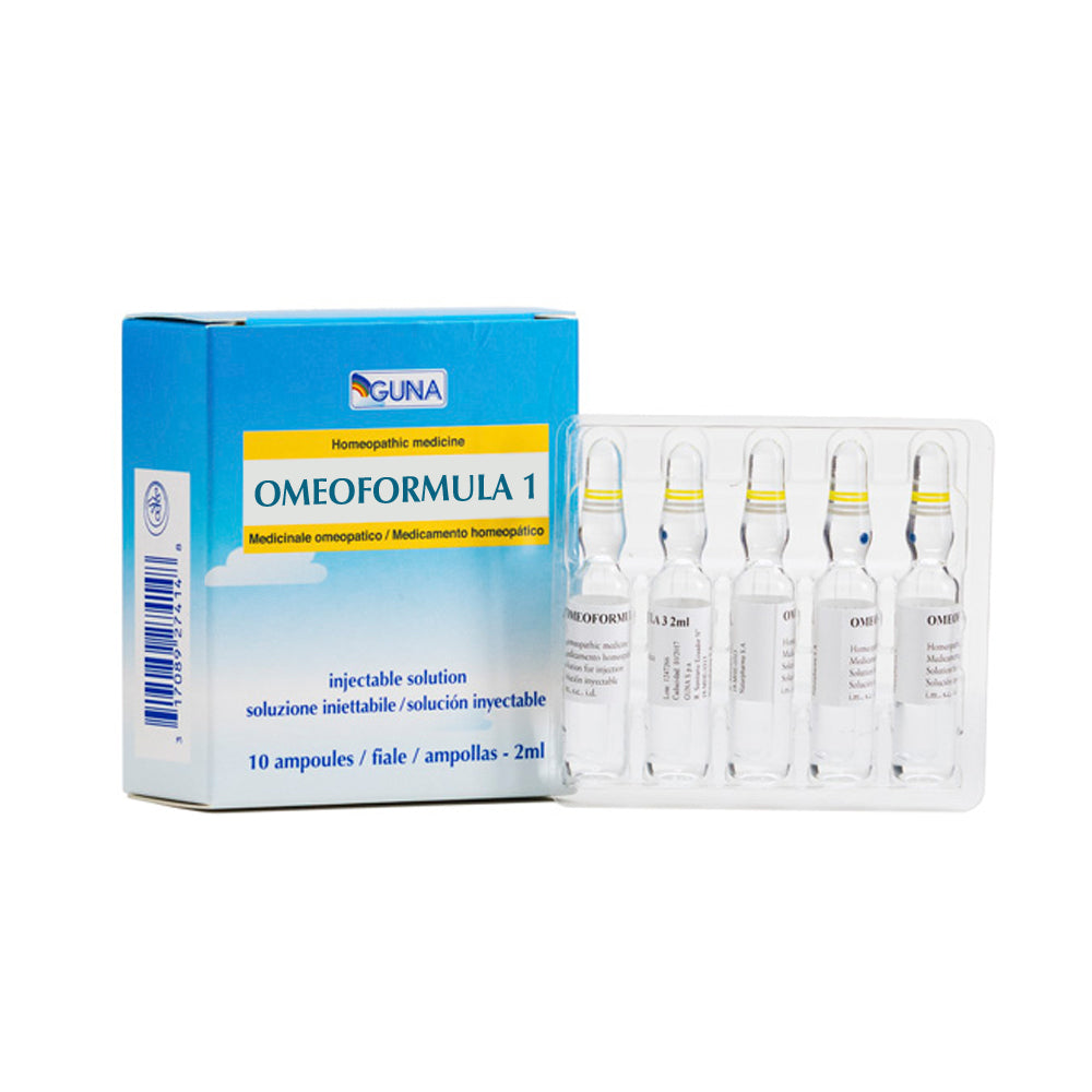 OMEOFORMULA 1 ADIPOSITY Pack of 10 vials of 2ml-Similius