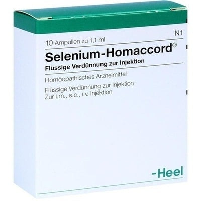 Selenium Homaccord 10 Ampoules-Similius