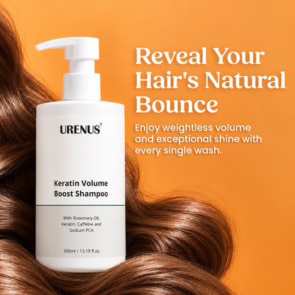 Keratin Volume Boost Shampoo - 390ml