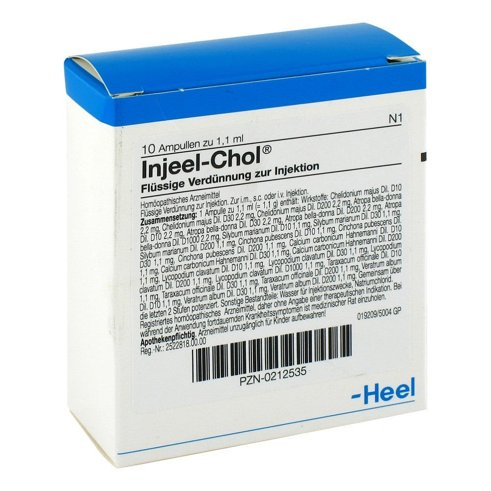 Injeal Heel Injeel Chol 10 Ampoules – similius