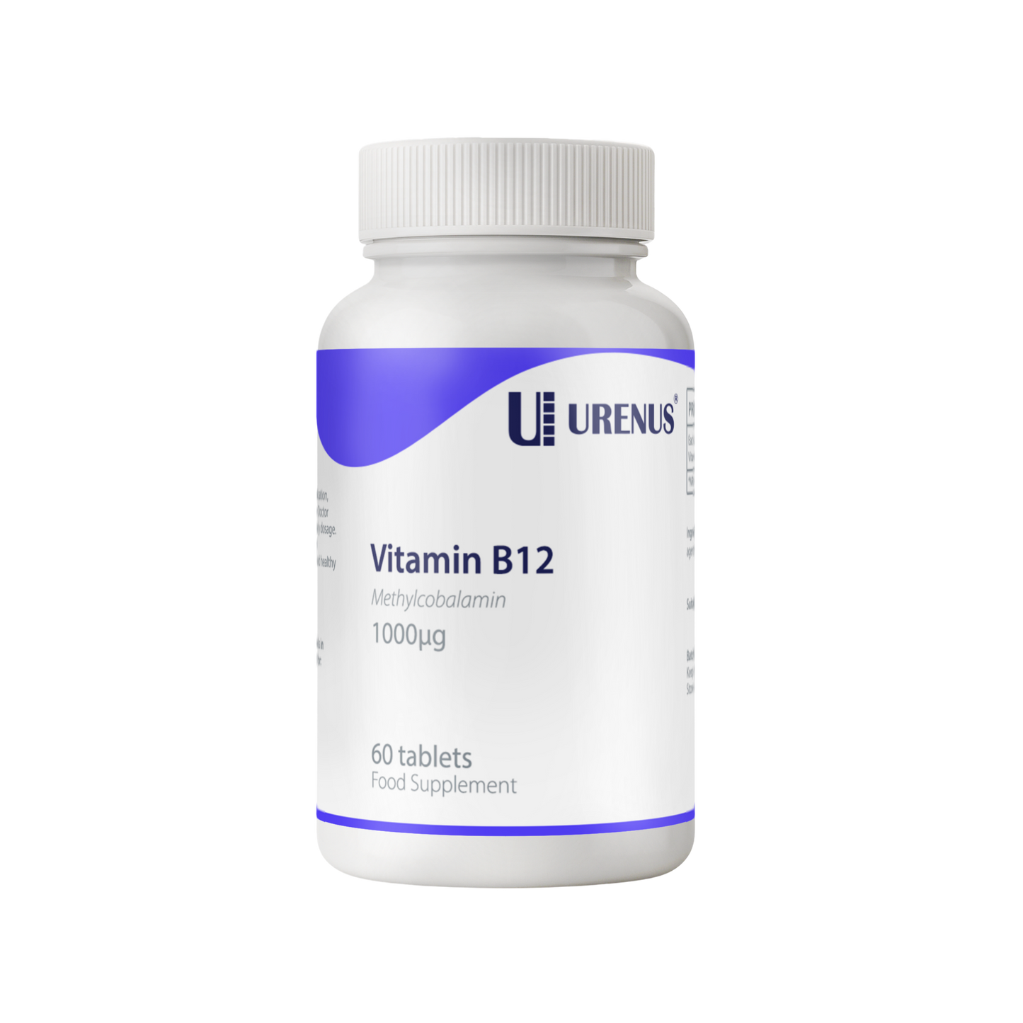 Vitamin B12 – Methylcobalamin 1000 µg (60 Tablets)
