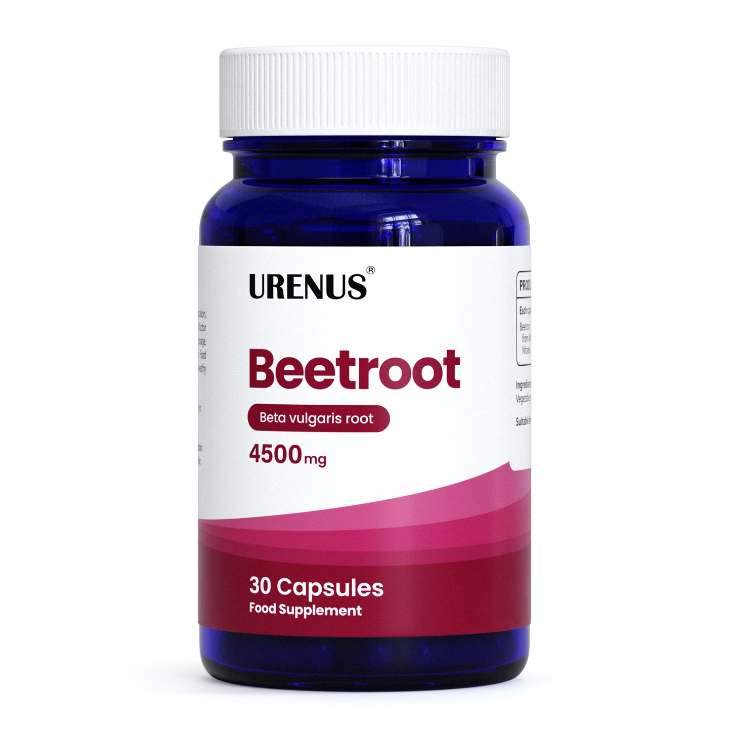 Beetroot Extract 4500mg - 30 Capsules