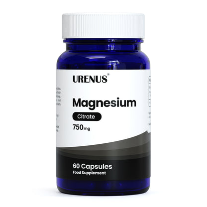 Magnesium Citrate 750mg -  60 Capsules
