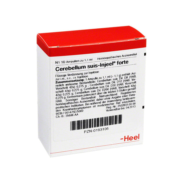 Cerebellum Suis FORTE 10 Ampoules-Similius