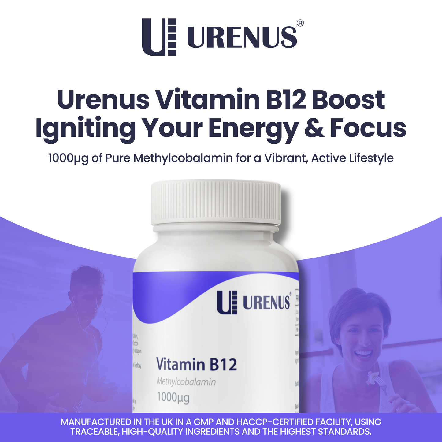 Vitamin B12 – Methylcobalamin 1000 µg (60 Tablets)