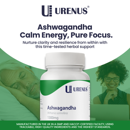 Ashwagandha 1300mg - 60 Capsules