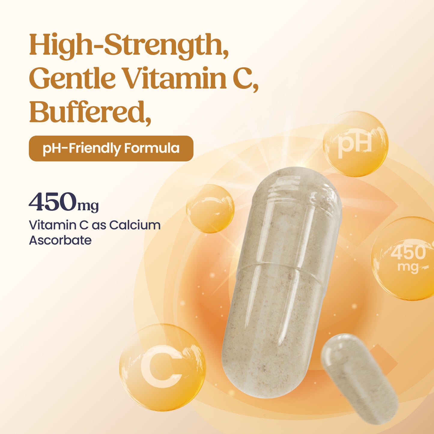 pH Friendly Vitamin C - 60 Capsules