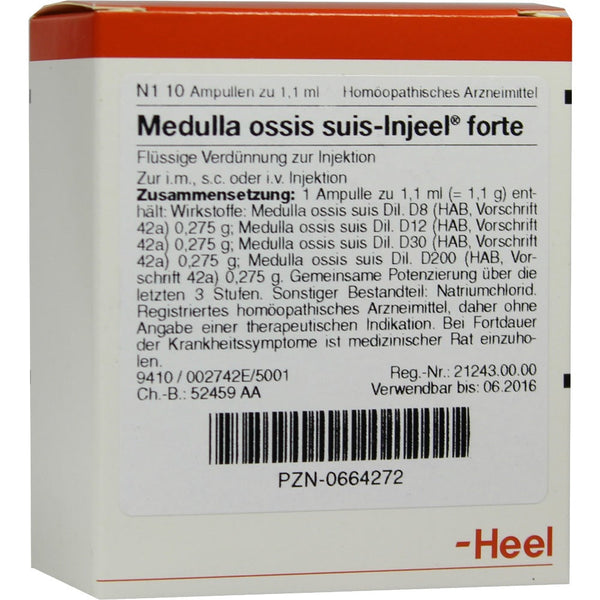 Medulla Ossis Suis 10 Ampoules-Similius