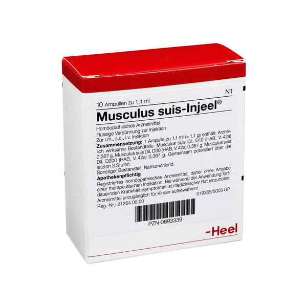 Musculus Suis 10 Ampoules-Similius