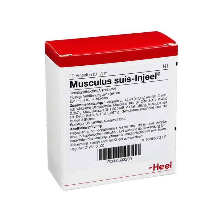 Musculus Suis 10 Ampoules-Similius