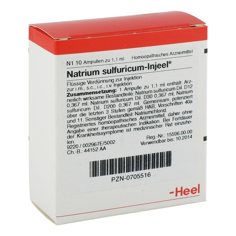 Natrium Sulfuricum 10 Ampoules-Similius