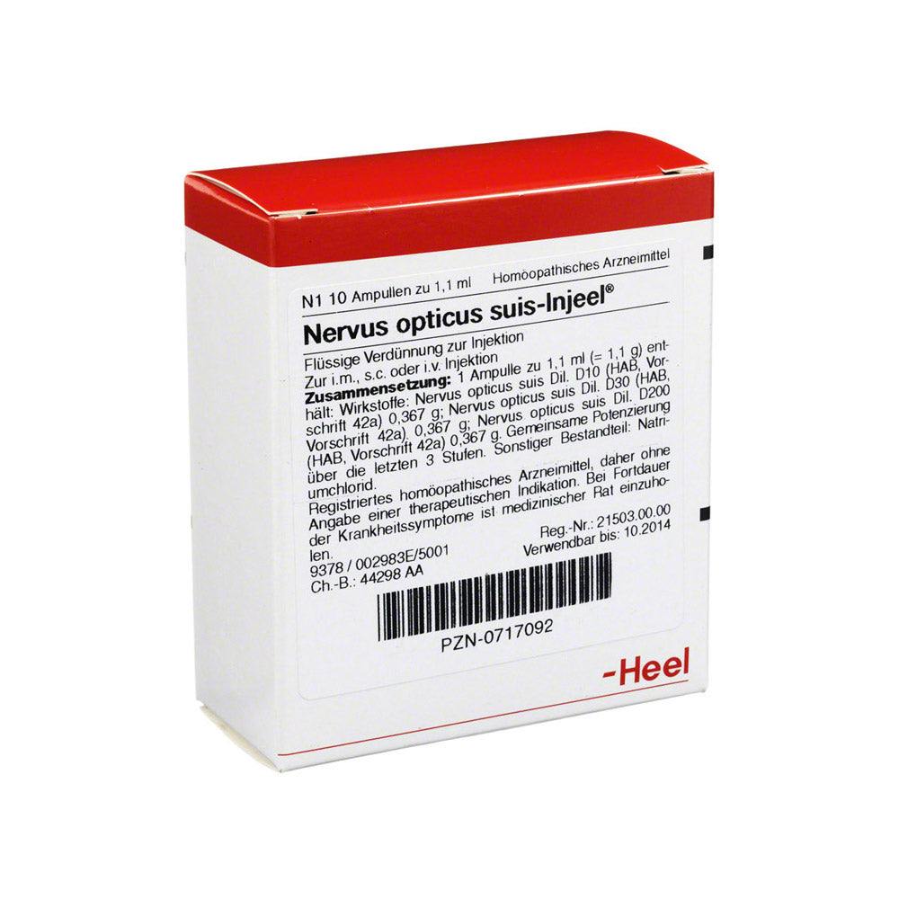 Nervus Opticus Suis 10 Ampoules-Similius