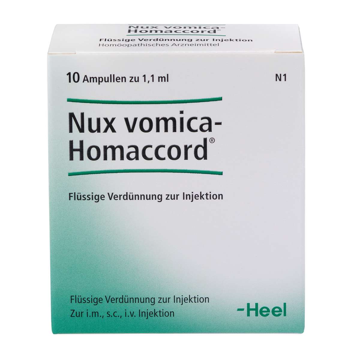 Nux Vomica Homaccord Ampoules-Similius