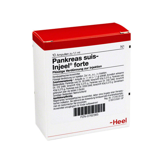 Pankreas Suis FORTE 10 Ampoules-Similius