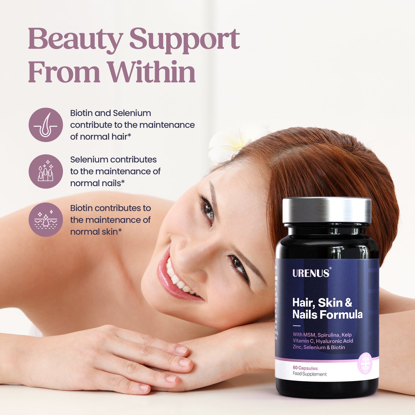Hair, Skin & Nails Formula - 60 Capsules