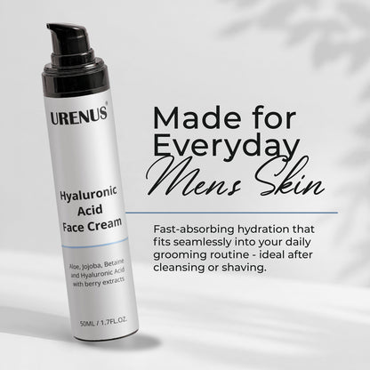Hyaluronic Acid Face Cream for Men - 50ml
