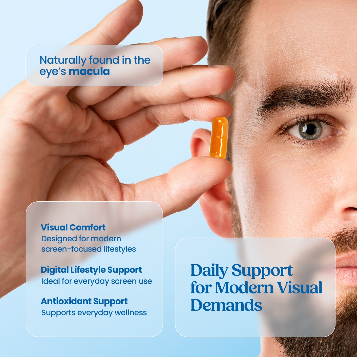 Lutein & Zeaxanthin 25mg - 90 Capsules