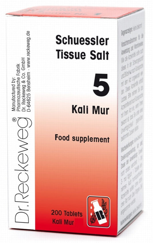 Schuessler Tissue Salt Kali Mur (No. 5)