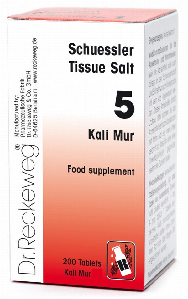 Schuessler Tissue Salt Kali Mur (No. 5)