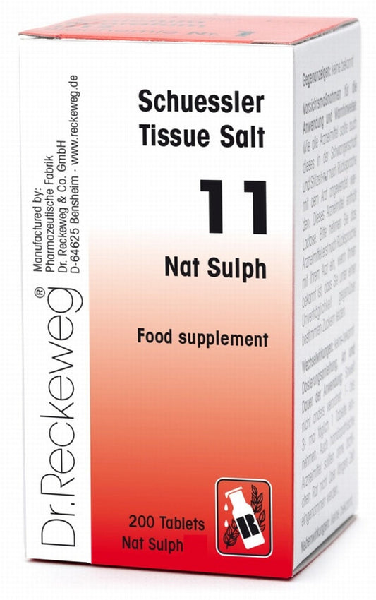 Schuessler Tissue Salt Nat Sulph (No. 11)