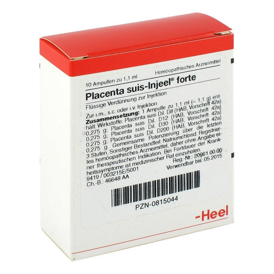 Placenta Suis FORTE 10 Ampoules-Similius