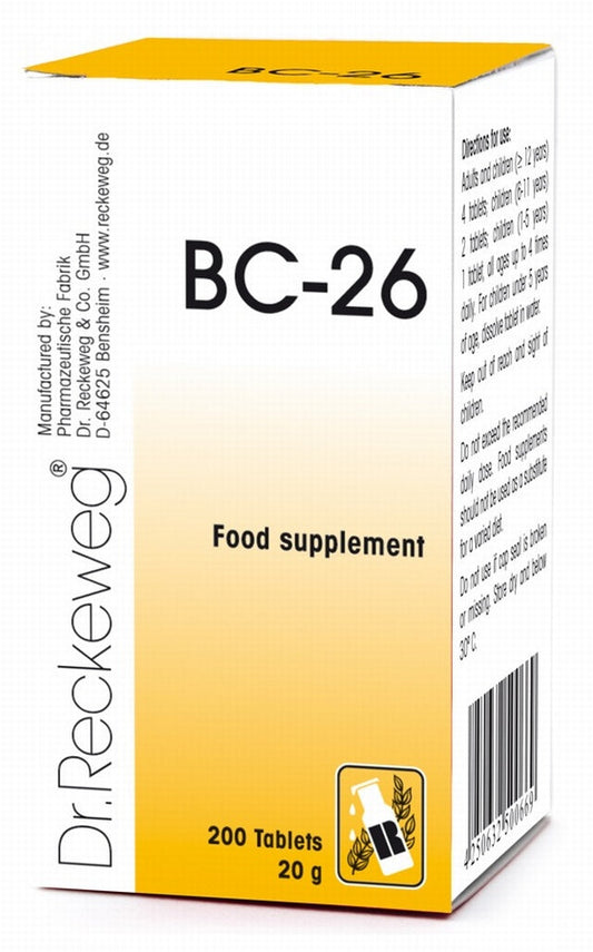 Schuessler Combination Tissue Salt BC-26 LABOUR PAINS