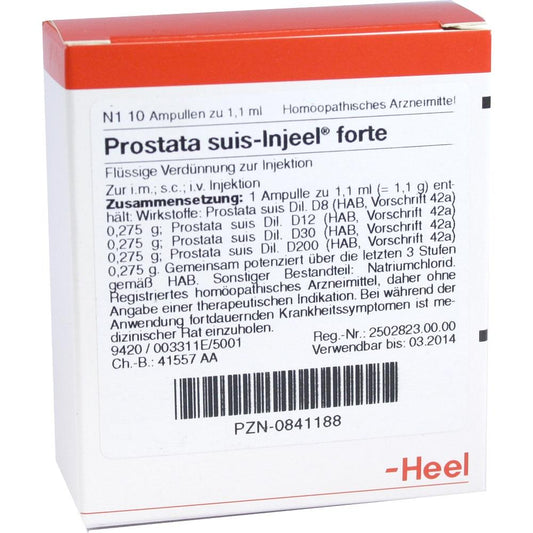 Prostata Suis FORTE 10 Ampoules-Similius