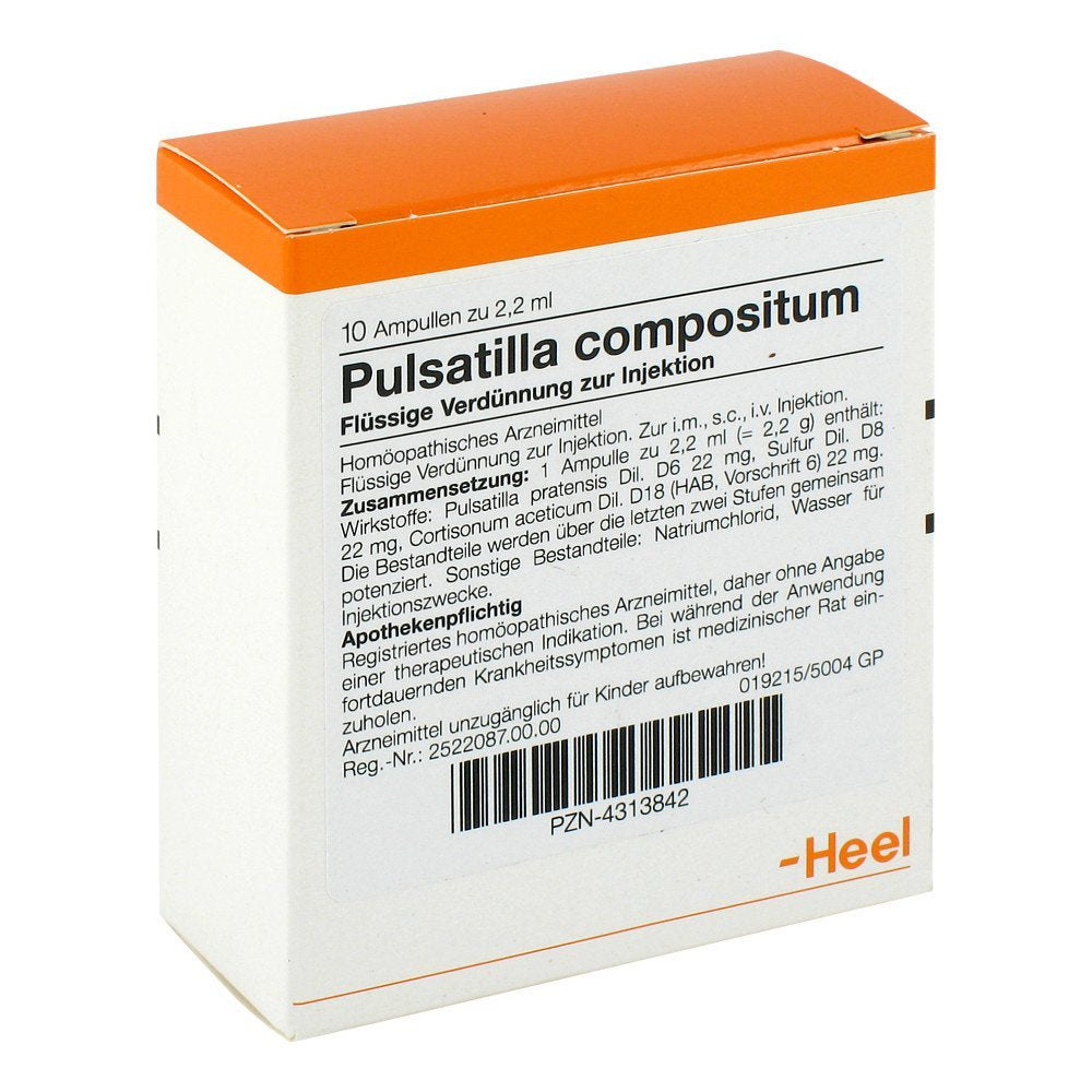 Pulsatilla Compositum 10 Ampoules-Similius