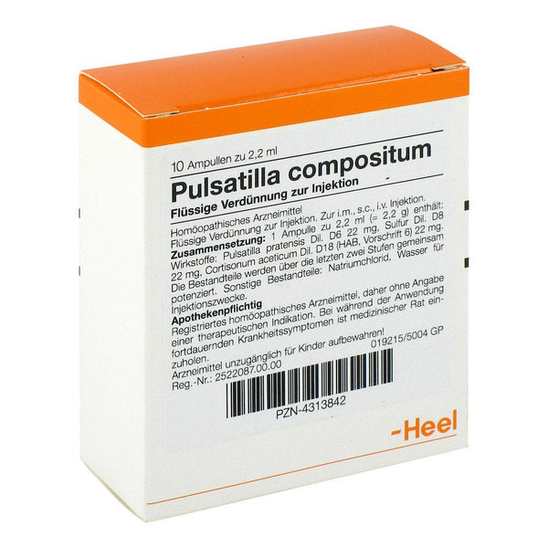 Pulsatilla Compositum 10 Ampoules-Similius