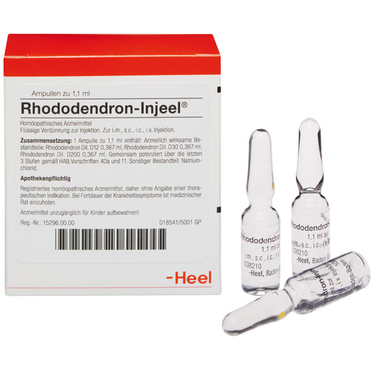 Rhododendron Injeel 10 Ampoules-Similius