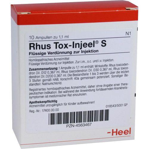 Rhus Tox 10 Ampoules-Similius