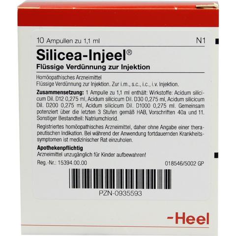 Silicea 10 Ampoules-Similius