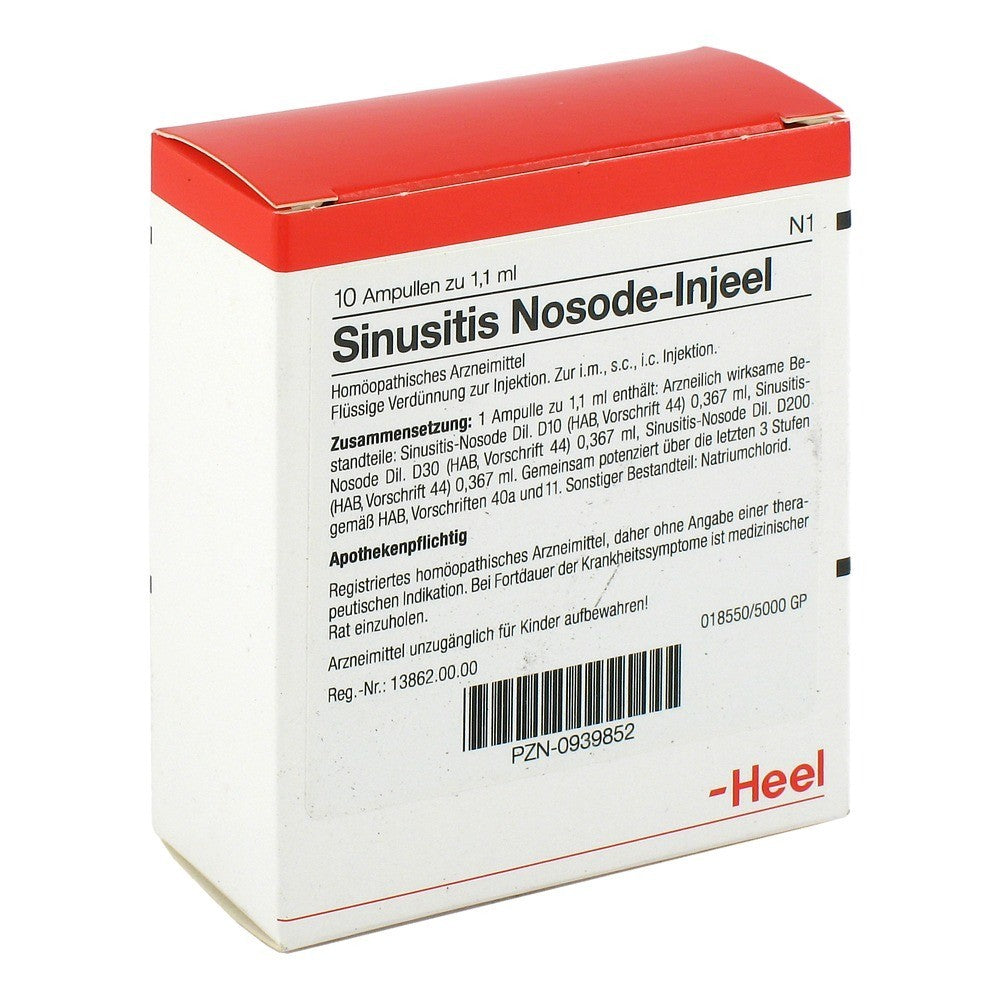 Sinusitis Nosode 10 Ampoules-Similius