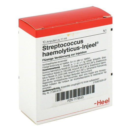 Streptococcus Haemolyticus 10 Ampoules-Similius