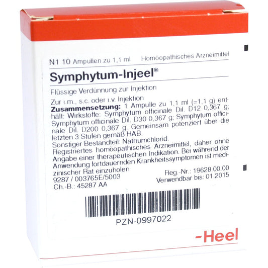 Symphytum 10 Ampoules-Similius