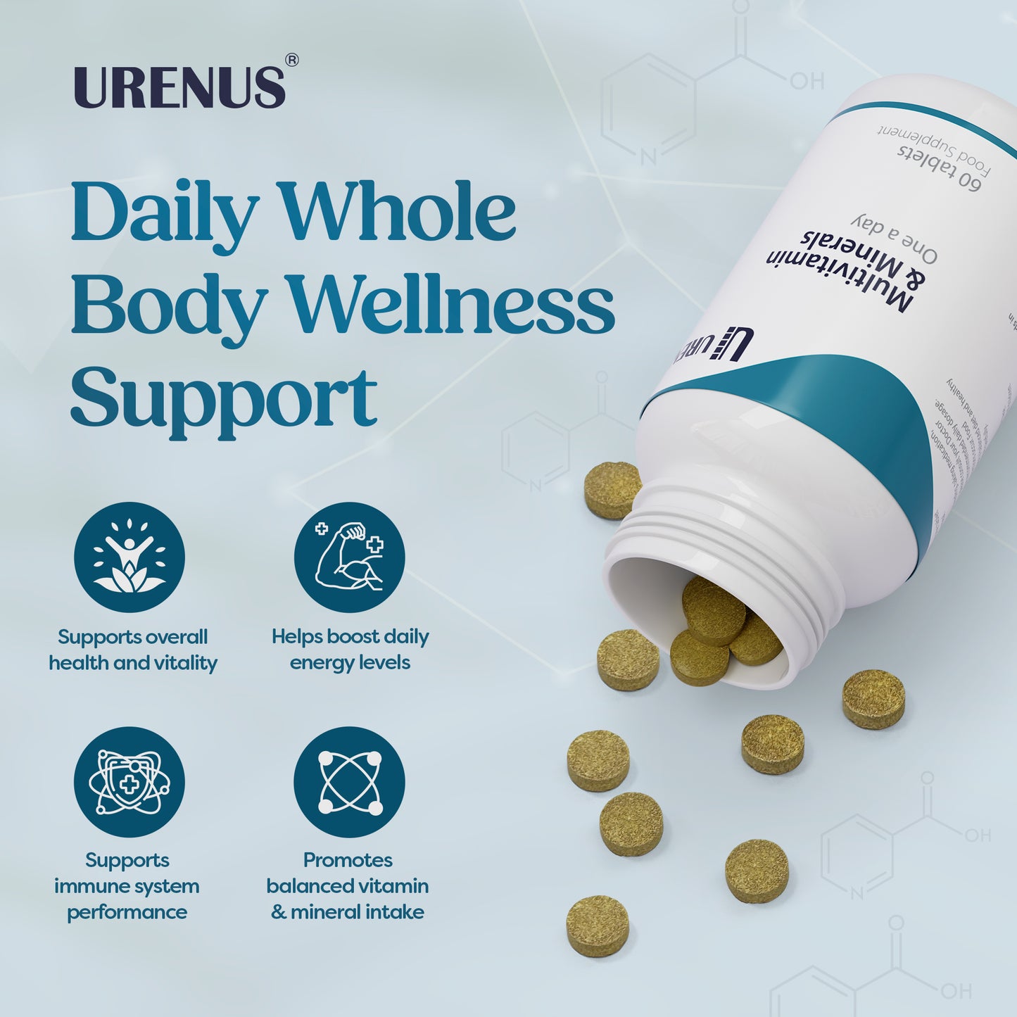 Multivitamin & Minerals ‚ 60 Tablets