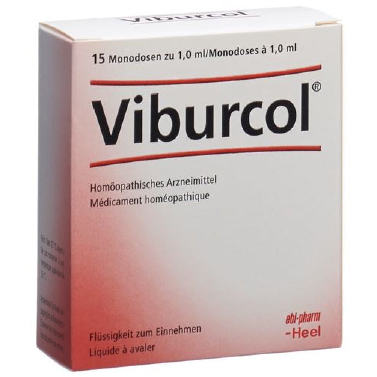 Viburcol Mono Doses 1ml 15 vials