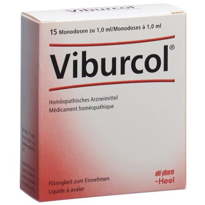 Viburcol Mono Doses 1ml 15 vials