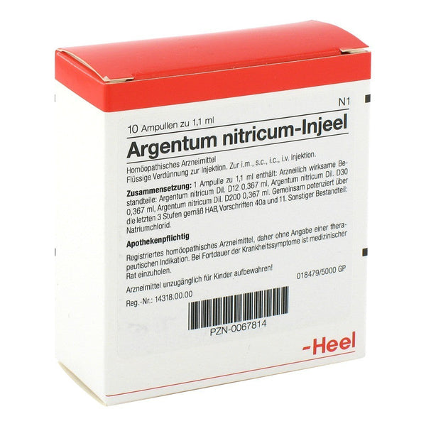 Argentum Nitricum 10 Ampoules-Similius