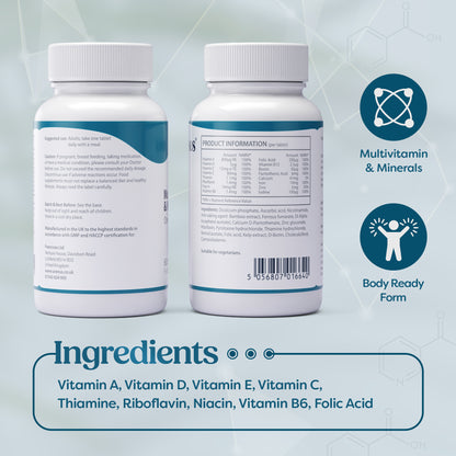 Multivitamin & Minerals ‚ 60 Tablets