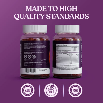 Elderberry, Vitamin C & Zinc Gummies – 60 Gummies
