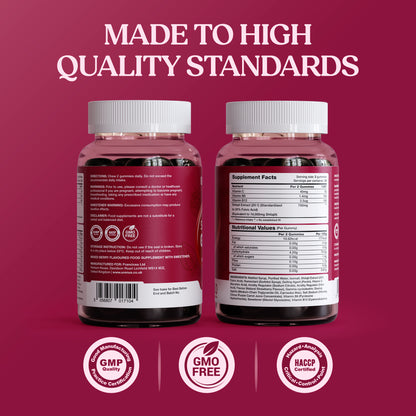 Shilajit Gummies with Vitamin C, B6 & B12 – 60 Gummies