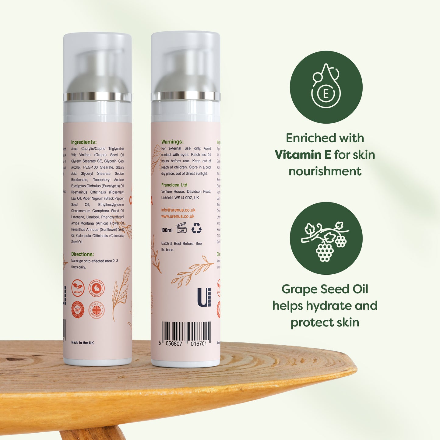 Arnica & Calendula Cream - 100ml