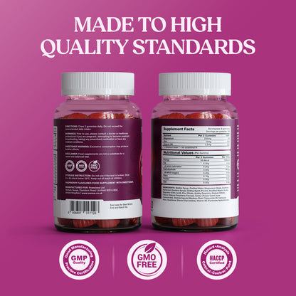 Magnesium Gummies with Zinc & Vitamin B6 – 60 Gummies