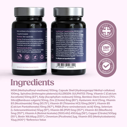 Hair, Skin & Nails Formula - 60 Capsules
