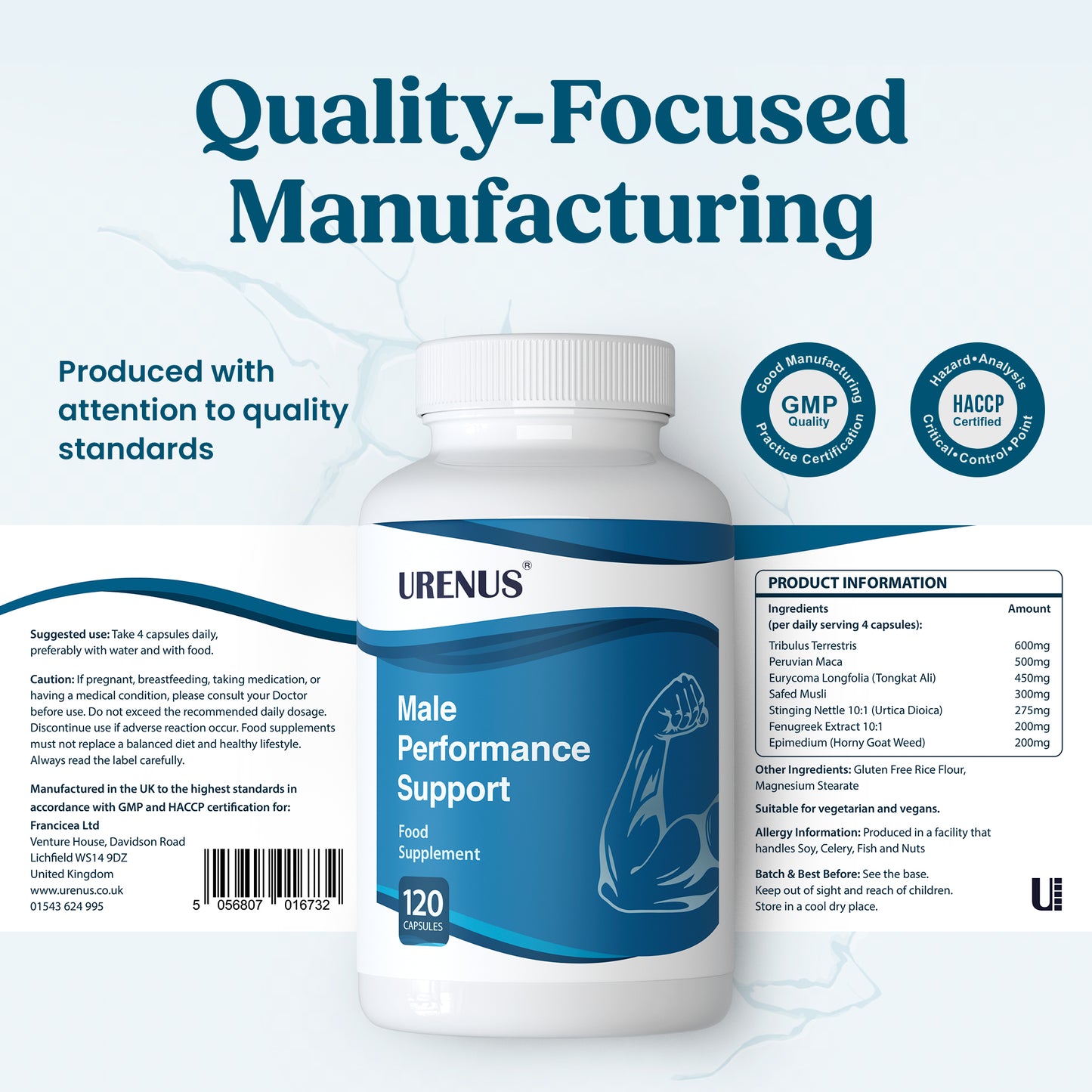 Male Performance Support - 120 Capsules